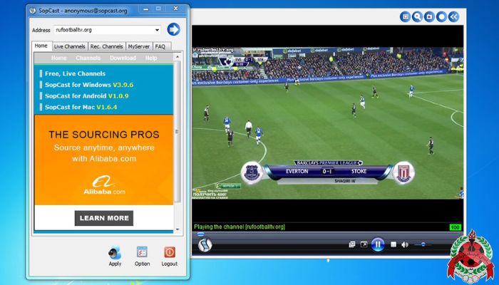 phần mềm xem bóng đá online trên máy tính